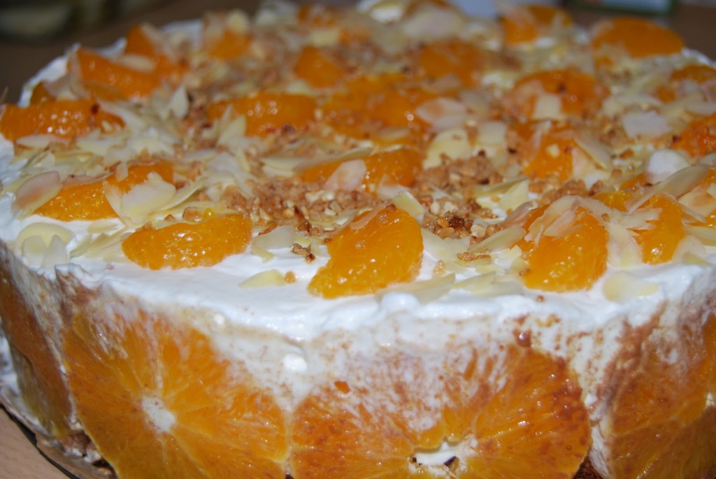 mandalinalı pasta tarifi